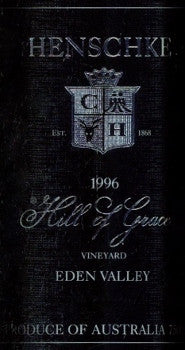 Henschke Hill of Grace Shiraz 1996 750ml, Eden Valley