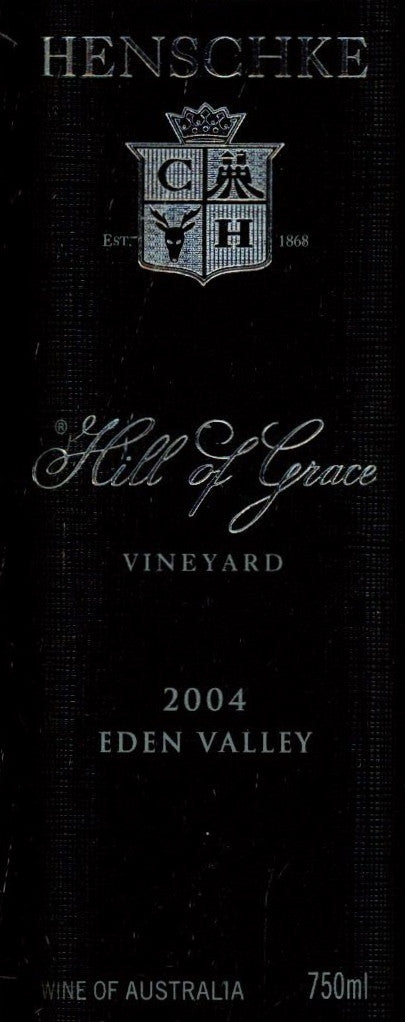 Henschke Hill of Grace Shiraz 2004 750ml, Eden Valley