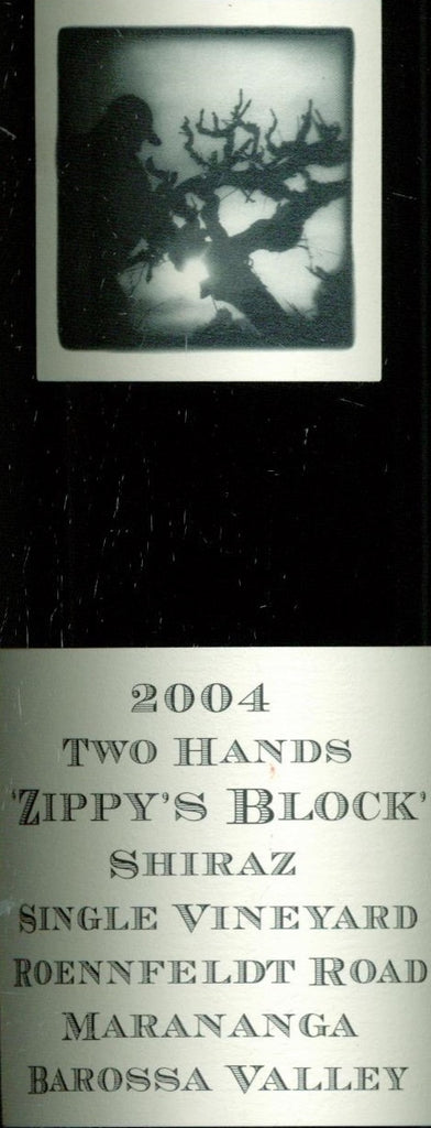 Two Hands Zippy's Block Shiraz 2004 750ml, Barossa Valley