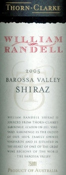 Thorn Clarke William Randell Shiraz 2005 750ml, Barossa Valley