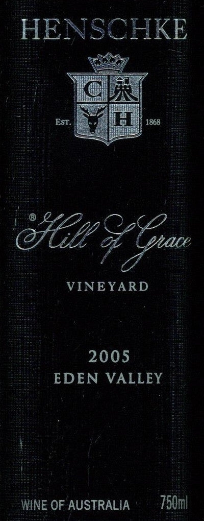 Henschke Hill of Grace Shiraz 2005 750ml, Eden Valley