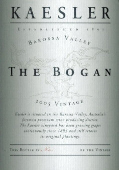 Kaesler The Bogan Shiraz 2006 3L, Barossa Valley