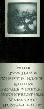 Two Hands Zippy's Block Shiraz 2006 Double Magnum 3L, Barossa Valley