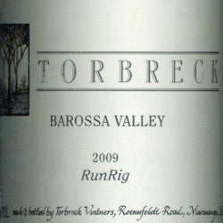 Torbreck RunRig Shiraz 2009 750ml, Barossa Valley