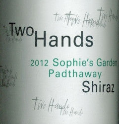 Two Hands Sophies Garden Shiraz 2012 750ml, Padthaway