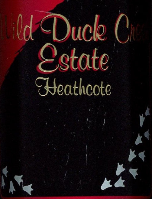 Wild Duck Creek Estate Duck Muck Shiraz 2002 750ml, Heathcote