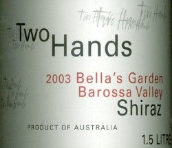 Two Hands Bella's Garden Shiraz 2003 magnum 1500ml, Barossa Valley