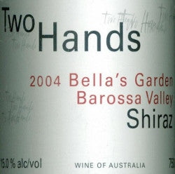 Two Hands Bella's Garden Shiraz 2004 750ml, Barossa Valley