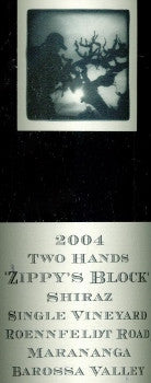 Two Hands Zippy's Block Shiraz 2004 magnum 1500ml, Barossa Valley