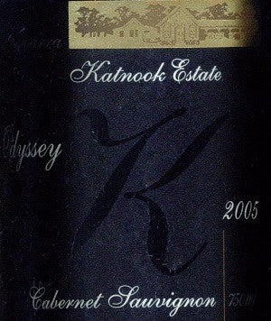 Katnook Estate Odyssey Cabernet Sauvignon 2005 750ml, Coonawarra