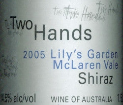 Two Hands Lily's Garden Shiraz 2005 magnum 1500ml, McLaren Vale