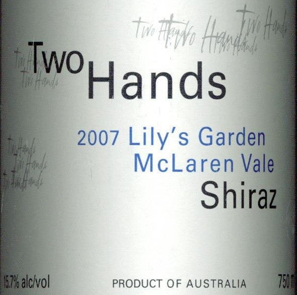 Two Hands Lily's Garden Shiraz 2007 Imperial 6L, McLaren Vale