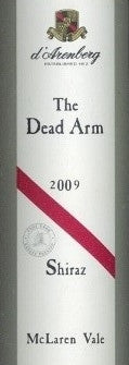 d'Arenberg The Dead Arm Shiraz 2009 750ml, McLaren Vale