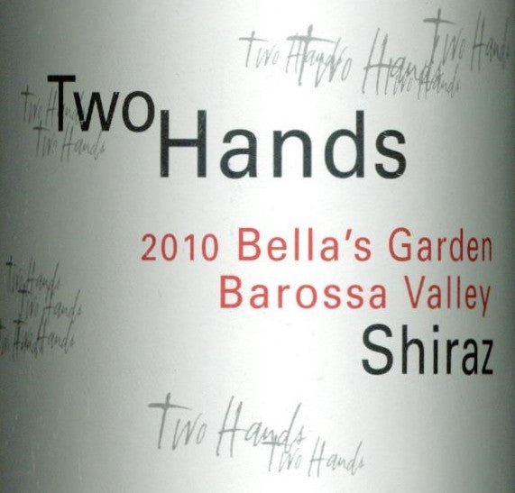 Two Hands Bella's Garden Shiraz 2010 750ml, Barossa Valley