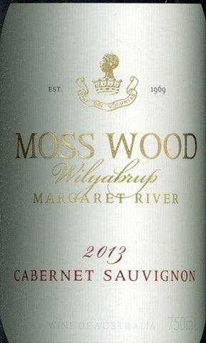 Moss Wood Cabernet Sauvignon 2013 750ml, Margaret River