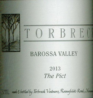 Torbreck The Pict Matero 2013 750ml, Barossa Valley