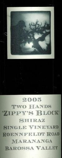 Two Hands Zippy's Block Shiraz 2005 magnum 1500ml, Barossa Valley